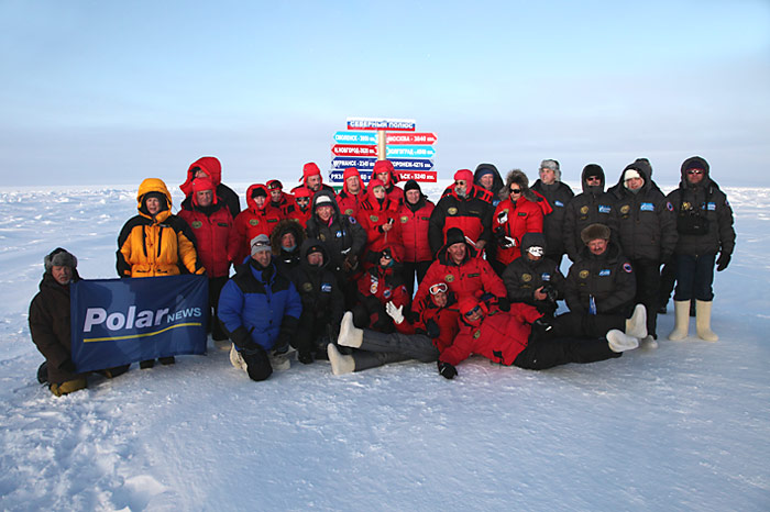 Gruppenbild der Delegation aus Moskau.